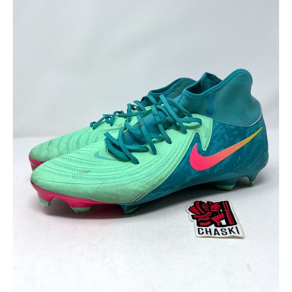 Nike Phantom GX II Elite LV8 FG Green soccer cleats soccer Men 13 FJ2560-300